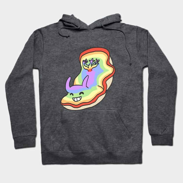 Gay Pride Sea Slug Hoodie by EnderTheory